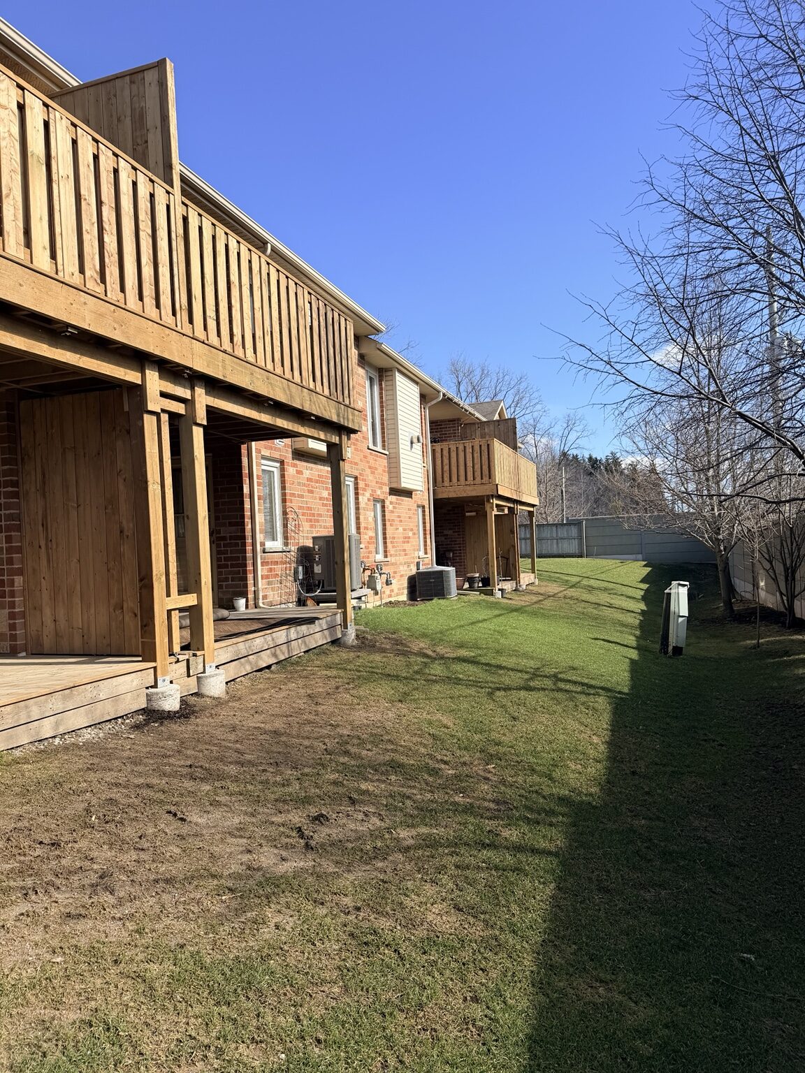 Multi-Unit Deck Project